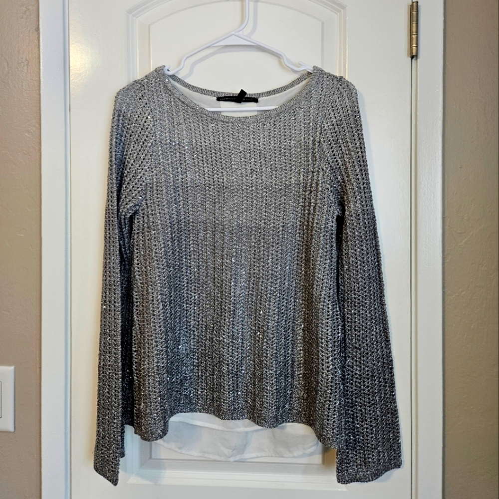 WHWM small knit long-sleeved sweater